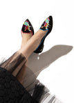 Pointed toe ballet flats